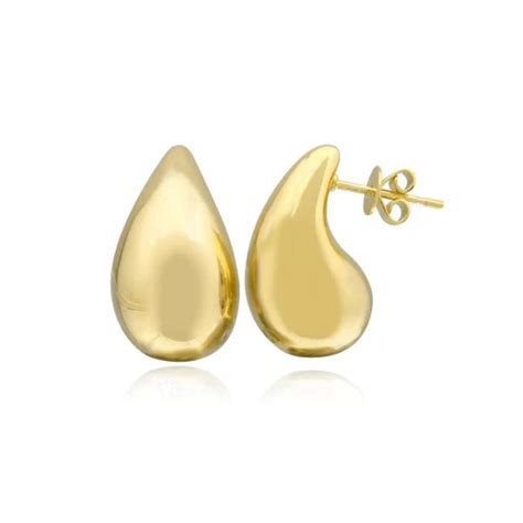 bottega tear drop earrings.